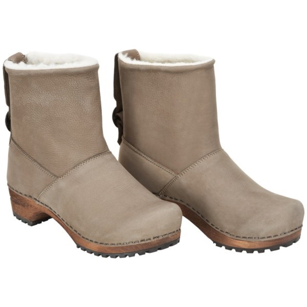 Sanita silkan lined winter clog